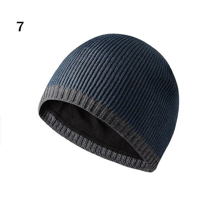 Men/Women Winter Warm Knitted Beanies Male Outdoor Sport Windproof Hedging Caps Comforable Soft Hiking Cycling Beanies