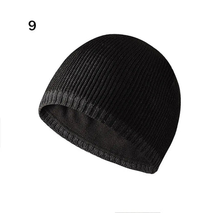 Men/Women Winter Warm Knitted Beanies Male Outdoor Sport Windproof Hedging Caps Comforable Soft Hiking Cycling Beanies