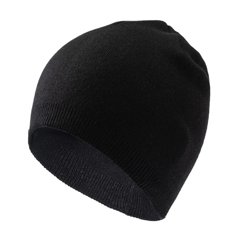 Big Size Beanies Male Winter Outdoors Riding Sport Hat Lady Skiing Knitted Cap Dad Thin Bomber Hats Men Hiphop Skullies